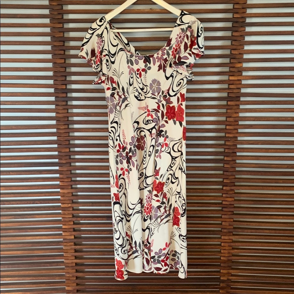 S.L. Fashions Floral Print Dress - Picture 6 of 9